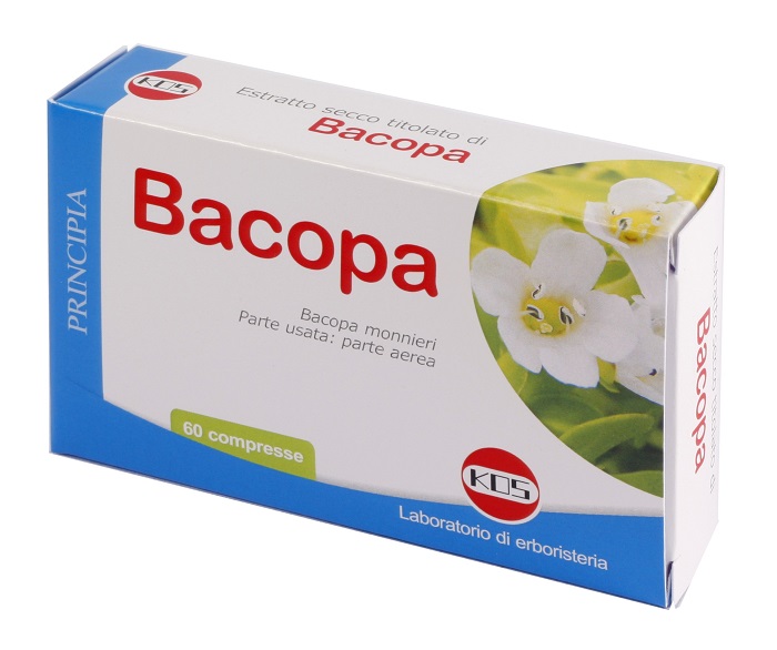 BACOPA MONNIERI ESTRATTO SECCO 60 COMPRESSE - Farmadott.it