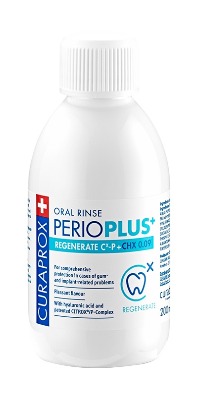 CURAPROX PERIOPLUS+ REGENERATE CHX 0,09% 200 ML - Farmadott.it
