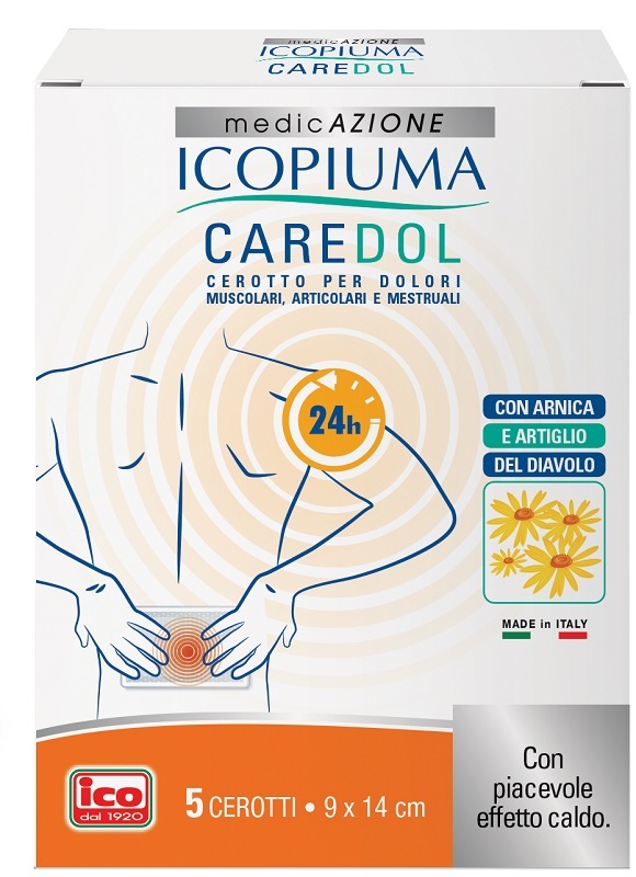 ICOPIUMA CAREDOL CEROTTO DOL RETTANGOLARE 5 PEZZI - Farmadott.it