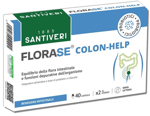 FLORASE COLON HELP 40 CAPSULE - Farmadott.it