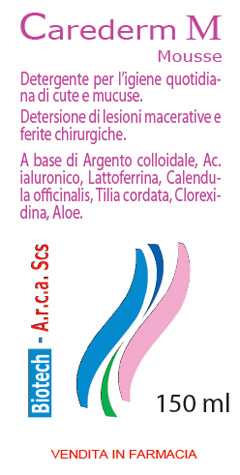 CAREDERM M MOUSSE 150 ML - Farmadott.it