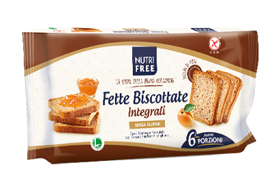 NUTRIFREE FETTE BISCOTTATE INTEGRALI 225 G - Farmadott.it