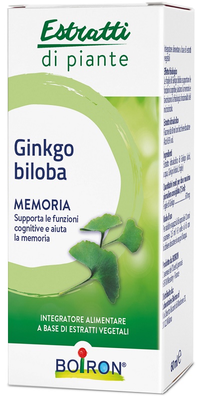 GINKGO BILOBA BOIRON ESTRATTO IDROALCOLICO 60 ML - Farmadott.it