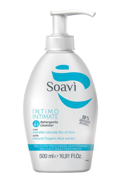 SOAVI INTIMO DELICATO PH4,5 FLACONE CON DISPENSER 500 ML - Farmadott.it