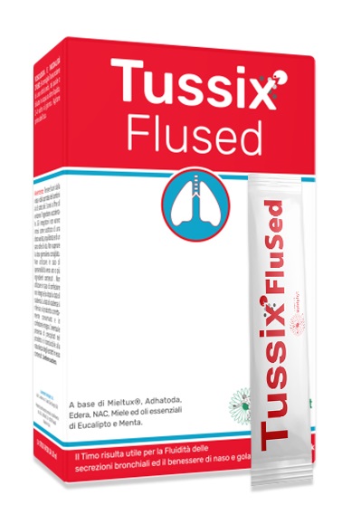 TUSSIX FLUSED 14 STICK PACK 10 ML - Farmadott.it