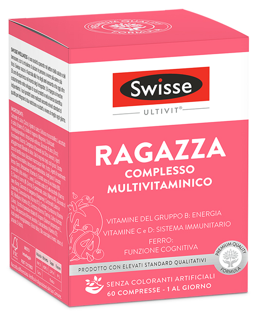 SWISSE MULTIVITAMINICO RAGAZZA 60 COMPRESSE - Farmadott.it