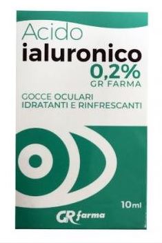 GR FARMA GOCCE OCULARI IDRATANTI E RINFRESCANTI ACIDO IALURONICO - Farmadott.it