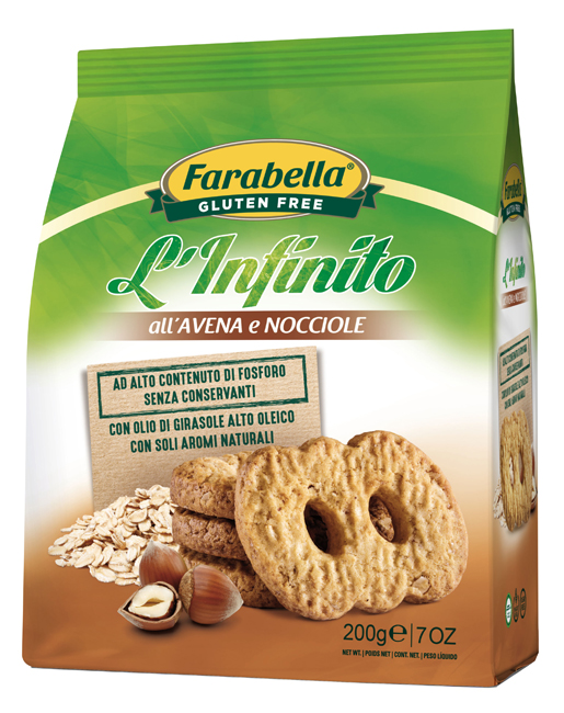 FARABELLA INFINITO AVENA/NOCCIOLE 200 G - Farmadott.it