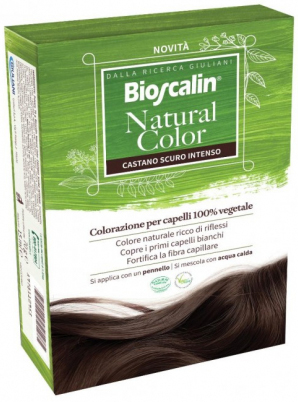 BIOSCALIN NATURAL COLOR CASTANO SCURO INTENSO 70 G - Farmadott.it