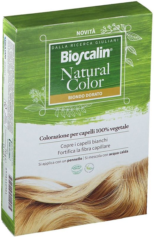 BIOSCALIN NATURAL COLOR BIONDO DORATO 70 G - Farmadott.it
