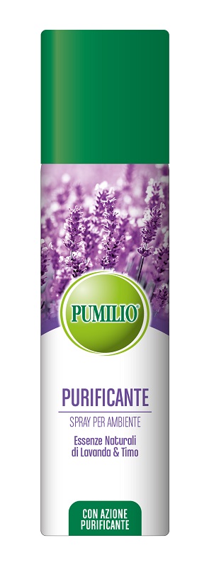 PUMILIO PURIFICANTE SPRAY PER AMBIENTE ESSENZE NATURALI DI LAVANDA E TIMO CON AZIONE IGIENIZZANTE 200 ML - Farmadott.it