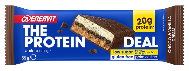ENERVIT PROTEIN DEAL BARRETTA CHOVAN 55 G - Farmadott.it