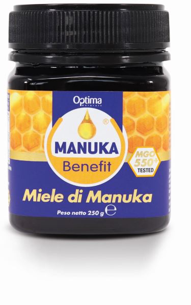 MANUKA BENEFIT MIELE DI MANUKA 550+ MGO 250 G - Farmadott.it
