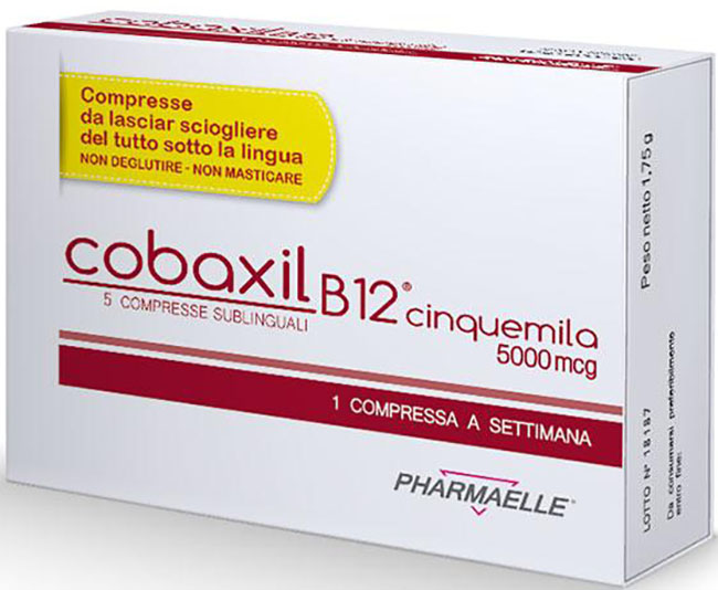 COBAXIL B12 5000MCG 5 COMPRESSE SUBLINGUALI - Farmadott.it
