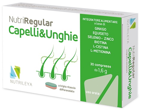 NUTRIREGULAR CAPELLI & UNGHIE 30 COMPRESSE - Farmadott.it