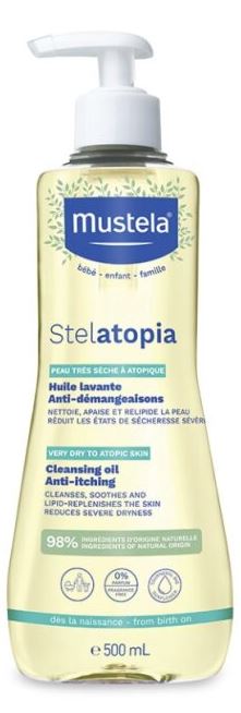 MUSTELA STELATOPIA OLIO BAGNO 500 ML - Farmadott.it