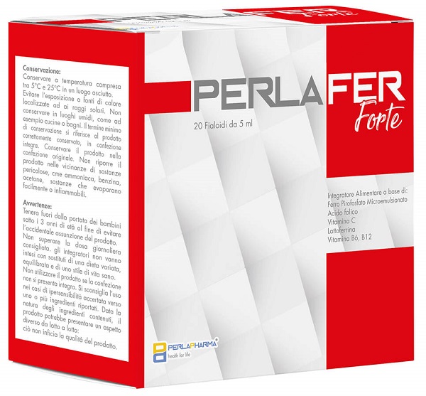 PERLAFER FORTE 20 FIALOIDI DA 5 ML - Farmadott.it