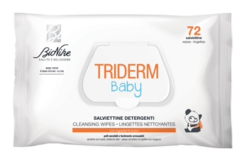 TRIDERM BABY SALVIETTINE DETERGENTI 72 PEZZI - Farmadott.it