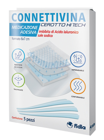 CEROTTO CONNETTIVINA HITECH 6 X 7 CM 5 PEZZI - Farmadott.it