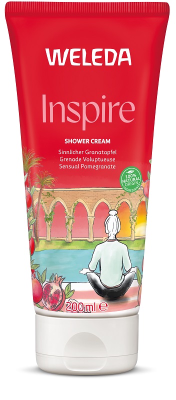 WELEDA INSPIRE DOCCIA CREMOSA MELOGRANO 200 ML - Farmadott.it