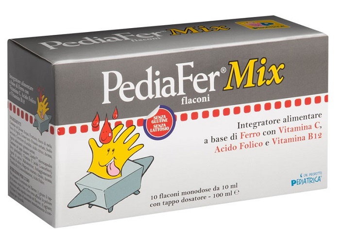 PEDIAFER MIX 10 FLACONI DA 10 ML - Farmadott.it