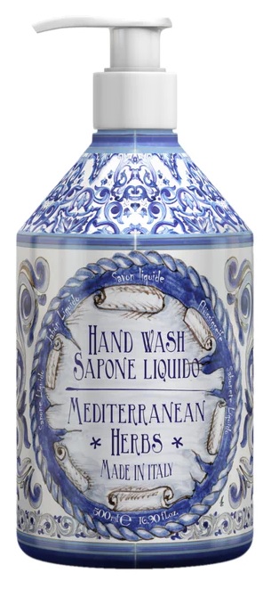 LE MAIOLICHE SAPONE LIQUIDO MEDITERRANEAN HERBS 500 ML - Farmadott.it