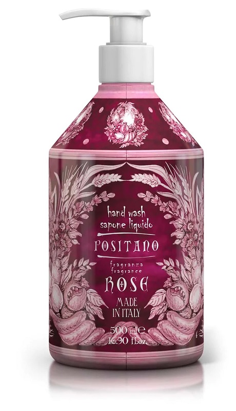 LE MAIOLICHE SAPONE LIQUIDO POSITANO ROSE 500 ML - Farmadott.it