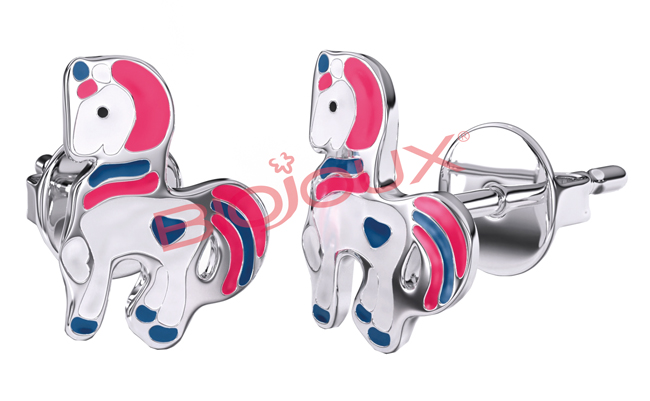 ORECCHINO STERILE BJT703 STS BABY UNICORN - Farmadott.it