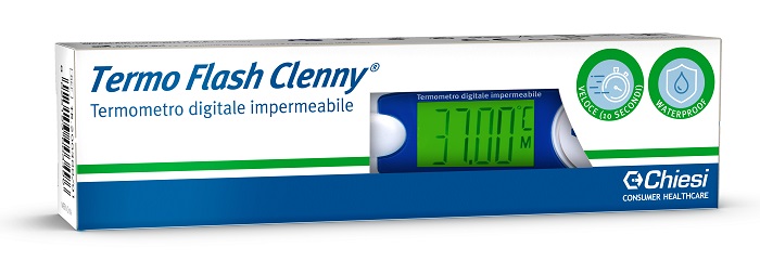 TERMOMETRO CLENNY TERMO FLASH PREDITTIVO 10 SECONDI WATERPROOF - Farmadott.it