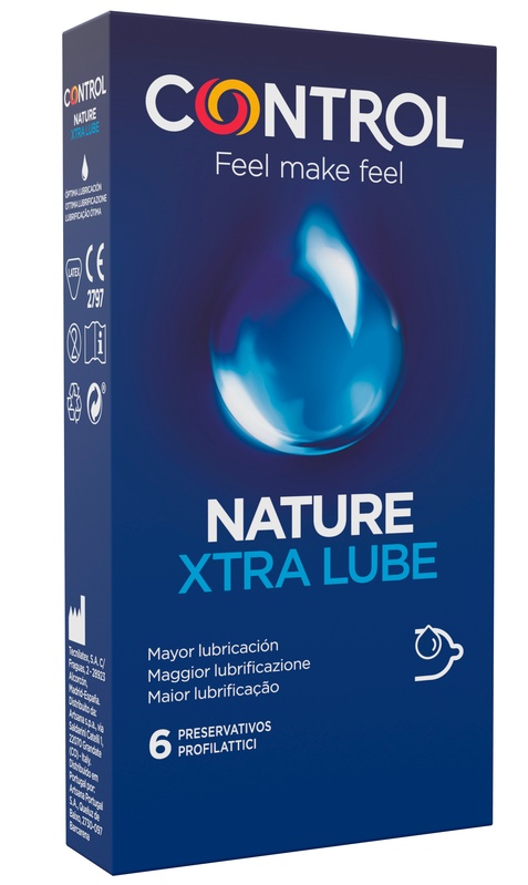 PROFILATTICO CONTROL NATURE 2,0 XTRA LUBE 6 PEZZI - Farmadott.it