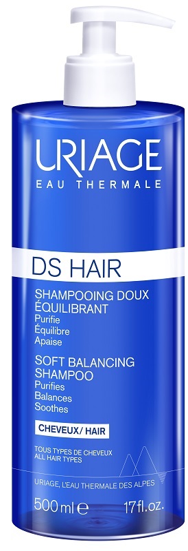 URIAGE DS HAIR SHAMPOO DELICATO RIEQUILIBRANTE 500 ML - Farmadott.it