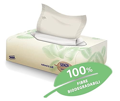 TEMPO BOX FAZZOLETTI NATURAL&SOFT 70 PEZZI - Farmadott.it