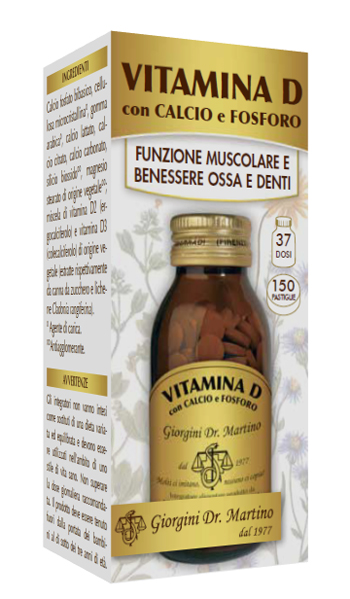 VITAMINA D CALCIO/FOSFORO 150 PASTIGLIE - Farmadott.it