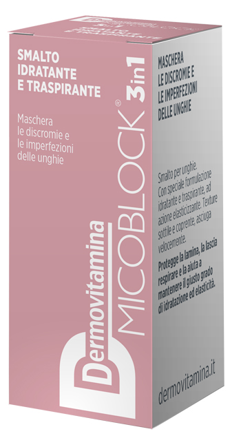 DERMOVITAMINA MICOBLOCK 3 IN 1 SMALTO IDRATANTE E TRASPIRANTE NUDE 5 ML - Farmadott.it