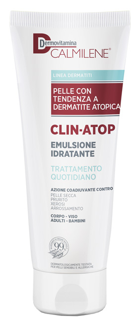 DERMOVITAMINA CALMILENE CLIN-ATOP EMULSIONE IDRATANTE TRATTAMENTO QUOTIDIANO PER PELLE CON TENDENZA A DERMATITE ATOPICA 400 ML - Farmadott.it
