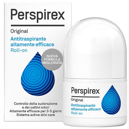 PERSPIREX ORIGINAL ANTITRASPIRANTE ROLL-ON DEODORANTE NUOVA FORMULA 20 ML - Farmadott.it