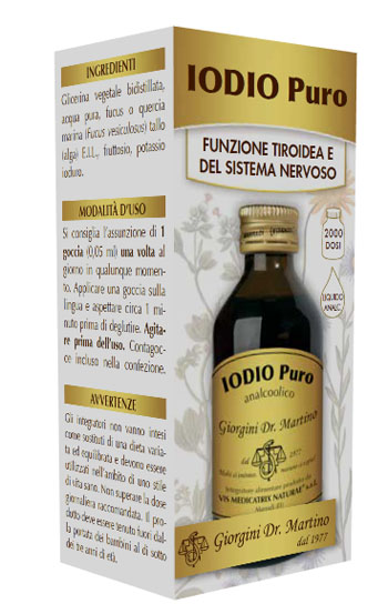 IODIO PURO ANALCOLICO 100 ML - Farmadott.it