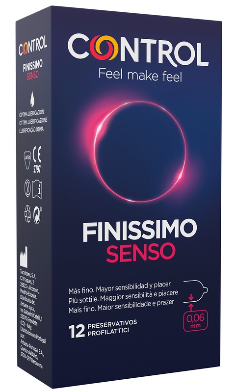 CONTROL FINISSIMO SENSO 12 PEZZI - Farmadott.it