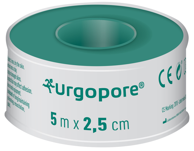 CEROTTO IN ROCCHETTO URGO URGOPORE 5 M X 2,5 CM - Farmadott.it