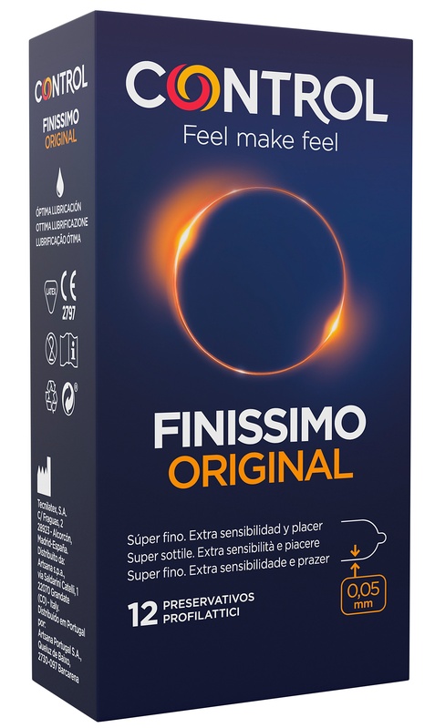 CONTROL FINISSIMO ORIGINAL 12 PEZZI - Farmadott.it