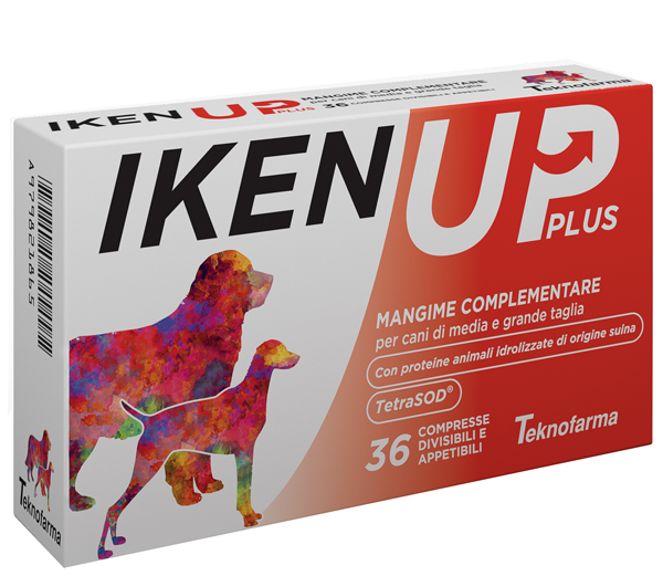 IKEN UP PLUS CANI MEDIA GRANDE TAGLIA SCATOLA 36 COMPRESSE - Farmadott.it