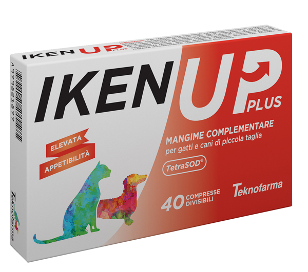 IKEN UP PLUS CANI GATTI PICCOLA TAGLIA SCATOLA 40 COMPRESSE - Farmadott.it