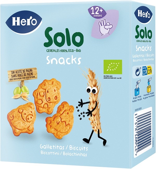 HERO SOLO BISCOTTI ANIMAL BIO 100 G - Farmadott.it