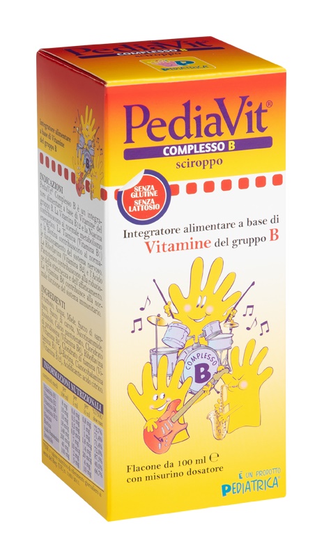 PEDIAVIT COMPLESSO B SCIROPPO 100 ML - Farmadott.it