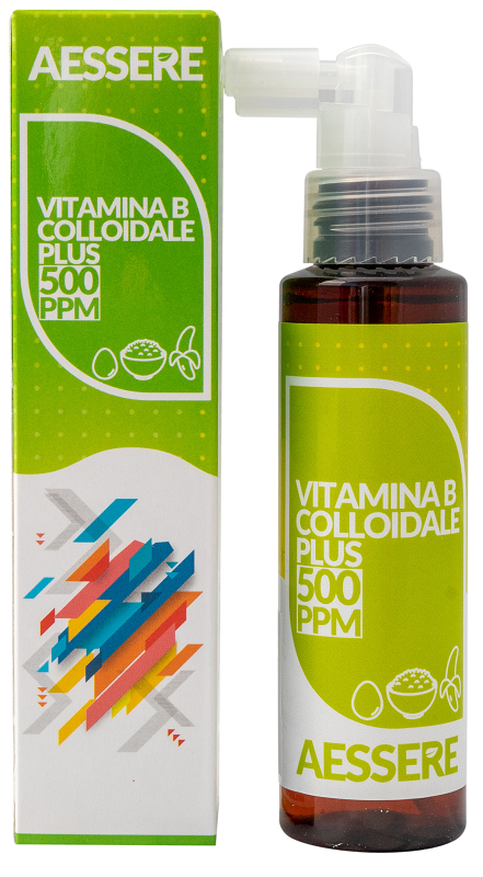 VITAMINA B COLLOIDALE PLUS SPRAY 500PPM 100 ML - Farmadott.it