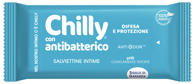CHILLY SALVIETTE INTIME ANTIBATTERICHE 12 PEZZI - Farmadott.it