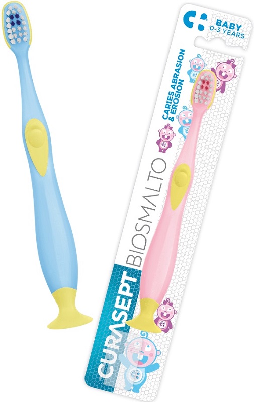 CURASEPT SPAZZOLINO BIOSMALTO BABY 0-3 ANNI - Farmadott.it