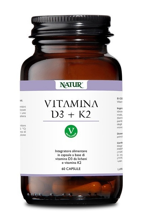 VITAMINA D3+K2 60 CAPSULE - Farmadott.it