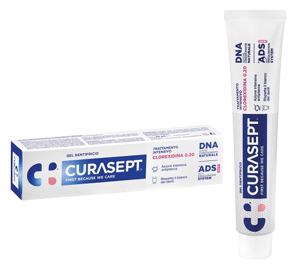 CURASEPT DENTIFRICIO 0,20 75 ML ADS+DNA - Farmadott.it