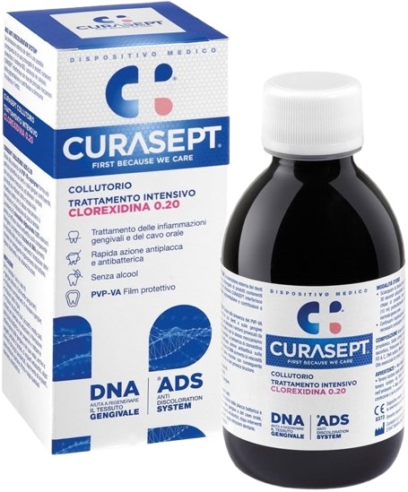 CURASEPT COLLUTORIO 0,20 ADS + DNA 200 ML - Farmadott.it